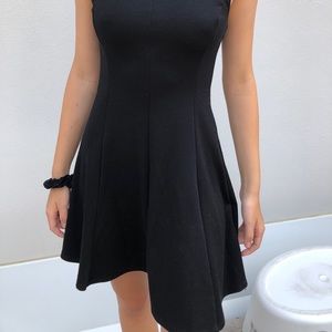simple black dress